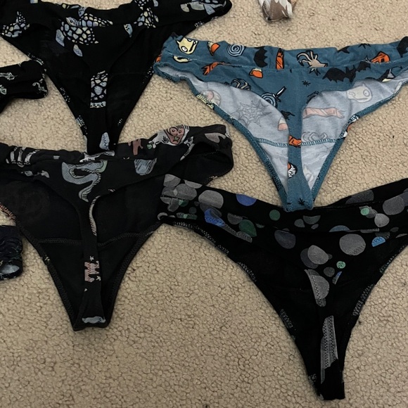 MeUndies UltraModal FeelFree thong bundle of 8, washed not used, fun pattern, xs - Picture 5 of 11